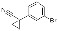1-(3-bromophenyl)cyclopropane-1-carbonitrile