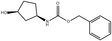 benzyl N-[(1S,3R)-rel-3-hydroxycyclopentyl]carbamate