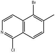 5-Bromo-1-chloro-6-methylisoquinoline