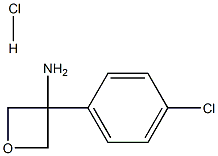 3-(4-chlorophenyl)oxetan-3-amine hydrochloride