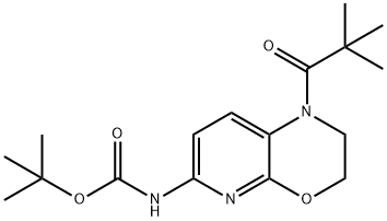 tert-Butyl (1-pivaloyl-2,3-dihydro-1H-pyrido[2,3-b][1,4]oxazin-6-yl)carbamate