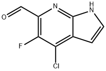 4-Chloro-5-fluoro-1H-pyrrolo[2,3-b]pyridine-6-carbaldehyde