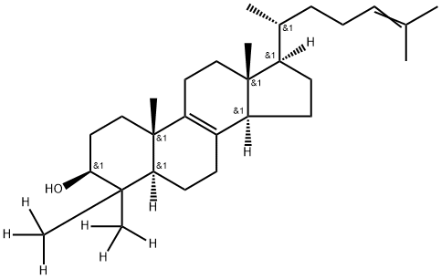 (4,4-dimethyl-d6)cholest-8(9),24-dien-3β-ol