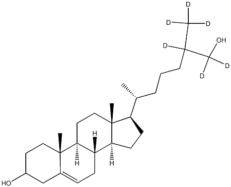 25,26,26,26,27,27-hexadeuterocholest-5-ene-3β,27-diol