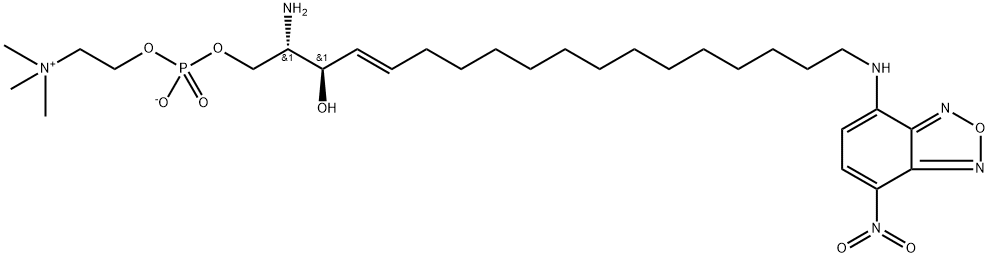 omega(7-nitro-2-1,3-benzoxadiazol-4-yl)-D-erythro-sphingosine-1-phosphocholine