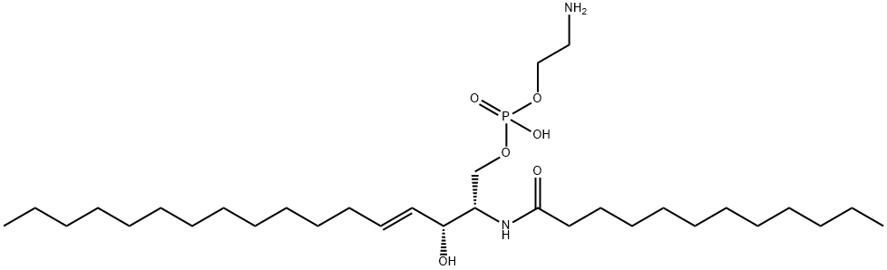 N-lauroyl-D-erythro-sphingosyl phosphoethanolamine (C17 base)