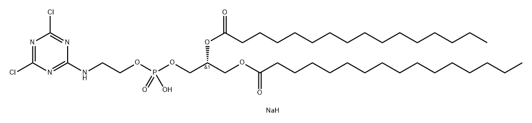 1,2-dipalmitoyl-sn-glycero-3-phosphoethanolamine-N-(cyanur) (sodium salt)