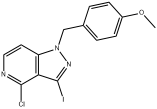 4-Chloro-3-iodo-1-(4-methoxybenzyl)-1h-pyrazolo[4,3-c]pyridine
