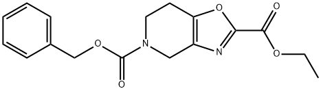 5-benzyl 2-ethyl 4H,5H,6H,7H-[1,3]oxazolo[4,5-c]pyridine-2,5-dicarboxylate