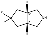 (3ar,6as)-rel-5,5-difluorooctahydrocyclopenta[c]pyrrole hydrochloride