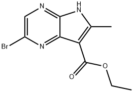 Ethyl 2-bromo-6-methyl-5H-pyrrolo[2,3-b]pyrazine-7-carboxylate