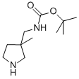 tert-butyl N-[(3-methylpyrrolidin-3-yl)methyl]carbamate