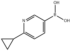 (6-Cyclopropylpyridin-3-yl)boronic acid