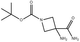 tert-butyl 3-amino-3-carbamoylazetidine-1-carboxylate