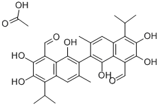 (±)-Gossypol-acetic acid
