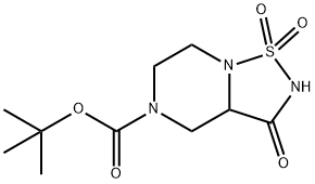 tert-Butyl 1,1,3-trioxohexahydro-1,2,5-thiadiazo[1,5-a]pyrazine-7(1H)-carboxylate