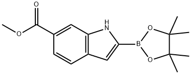 Methyl 2-(4,4,5,5-tetramethyl-1,3,2-dioxaborolan-2-yl)-1H-indole-6-carboxylate