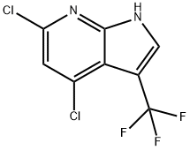 4,6-dichloro-3-(trifluoromethyl)-1H-pyrrolo[2,3-b]pyridine