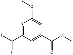 methyl 2-(difluoromethyl)-6-methoxypyridine-4-carboxylate
