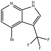4-Bromo-3-(trifluoromethyl)-1H-pyrrolo[2,3-b]pyridine