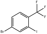 4-Bromo-2-iodo-1-(trifluoromethyl)benzene