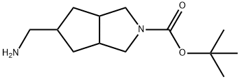 tert-butyl 5-(aminomethyl)-octahydrocyclopenta[c]pyrrole-2-carboxylate