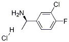 (R)-1-(3-Chloro-4-fluorophenyl)ethanamine hydrochloride