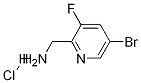 (5-bromo-3-fluoropyridin-2-yl)methanamine hydrochloride