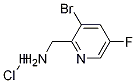 (3-bromo-5-fluoropyridin-2-yl)methanamine hydrochloride