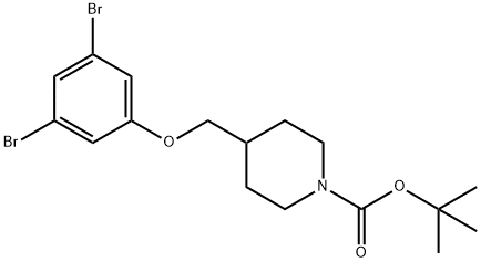 1-(N-Boc-Piperidin-4-ylmethoxy)-3,5-dibromobenzene