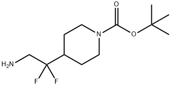 tert-butyl 4-(2-amino-1,1-difluoroethyl)piperidine-1-carboxylate