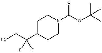 tert-butyl 4-(1,1-difluoro-2-hydroxyethyl)piperidine-1-carboxylate