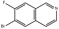 6-bromo-7-fluoroisoquinoline