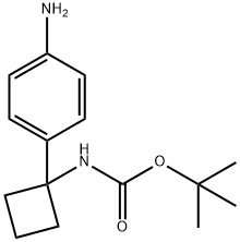 tert-Butyl (1-(4-aminophenyl)cyclobutyl)carbamate