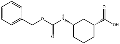 (1R,3S)-3-(Carbobenzoxyamino)cyclohexanecarboxylic Acid