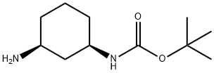 (1R,3S)-3-amino-1-(boc-amino)cyclohexane