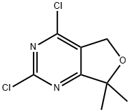 2,4-Dichloro-7,7-dimethyl-5,7-dihydrofuro[3,4-d]pyrimidine