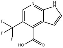 5-(Trifluoromethyl)-1H-pyrrolo[2,3-b]pyridine-4-carboxylic acid