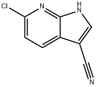 6-chloro-1H-pyrrolo[2,3-b]pyridine-3-carbonitrile