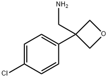 (3-(4-Chlorophenyl)oxetan-3-yl)methanamine