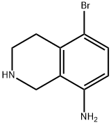 5-Bromo-1,2,3,4-tetrahydroisoquinolin-8-amine
