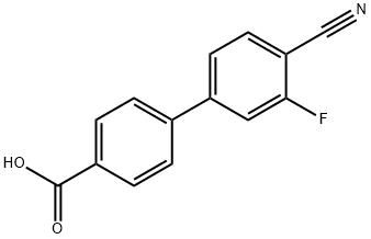 4'-Cyano-3'-fluorobiphenyl-4-carboxylic acid