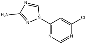 1-(6-Chloropyrimidin-4-yl)-1H-1,2,4-triazol-3-amine