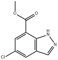 methyl 5-chloro-1H-indazole-7-carboxylate