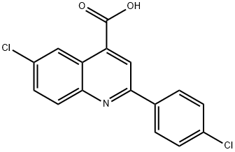 6-CHLORO-2-(4-CHLOROPHENYL)-4-QUINOLINECARBOXYLIC ACID