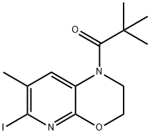 1-(6-Iodo-7-methyl-2,3-dihydro-1h-pyrido[2,3-b]-[1,4]oxazin-1-yl)-2,2-dimethylpropan-1-one