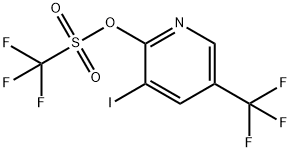 3-Iodo-5-(trifluoromethyl)pyridin-2-yl trifluoromethanesulfonate