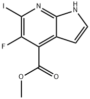 Methyl 5-fluoro-6-iodo-1h-pyrrolo[2,3-b]pyridine-4-carboxylate