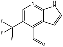 5-(Trifluoromethyl)-1H-pyrrolo[2,3-b]pyridine-4-carbaldehyde