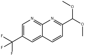 2-(Dimethoxymethyl)-6-(trifluoromethyl)-1,8-naphthyridine